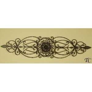  48 Wrought Iron Wall Grille Grill Metal Scroll Door 