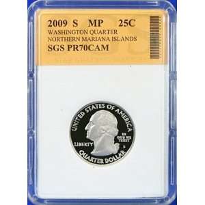  2009 S Nothern Mariana Islands (MP) Proof Quarter SGS 