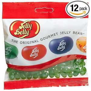 Jelly Belly Margarita Jelly Beans, 3.5 Ounce Bags (Pack of 12)