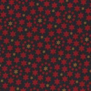   Beautiful by Marcus Fabrics, Red Stars on Blue Arts, Crafts & Sewing