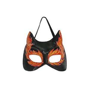  Leather mask, Fiery Devil