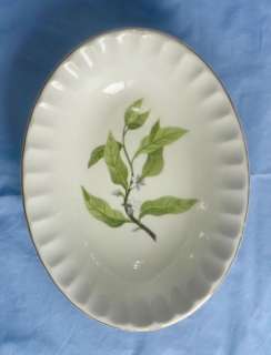 VTG W S George GREEN VALLEY Oval Vegetable Bowl  