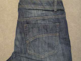 NWT CAbi Mid BOYFRIEND Cuffed Capri Jeans ~#640 * Rtl $79 * Vint Blue 