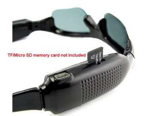 Fashion Spy Sun Glasses Camera Audio Video Recorder DVR  