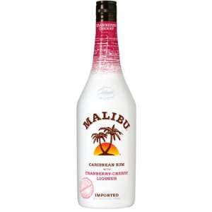 Malibu Rum Cranberry Cherry 1 Liter