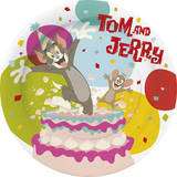 Tom and Jerry Cake 54pc Birthday PARTY PACK/SET for 10  
