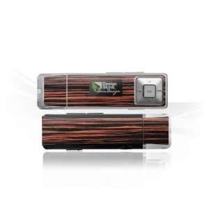   Skins for Samsung YP U2R   Makassar Holz Design Folie Electronics