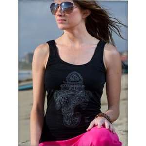    Ganesha Burnout Yoga Tank by Jala Clothing