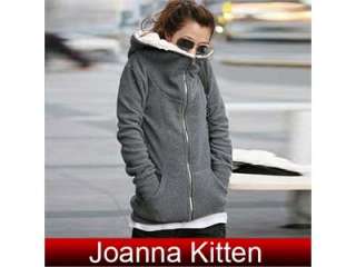jk womens korean fashion hoodie fleece thick outwear cl1661