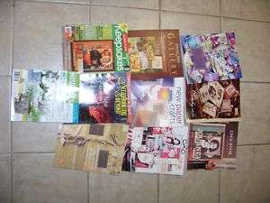 Lot Scrapbooking Idea Books Stampin Up CTMH Magazines  