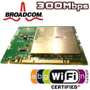   11n LAPTOP Mini PCI wifi LINK network card A/B/G/N Wi Fi DRAFT  