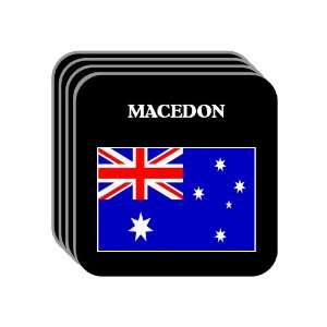  Australia   MACEDON Set of 4 Mini Mousepad Coasters 