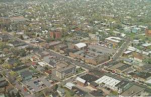 Linden NJ Union Co Aerial View Scene Postcard N J  