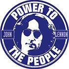 JOHN LENNON power to the people STICKER  the beatles **