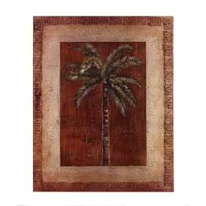  Palm With Border I   Poster by Heather Duncan (19.5x23.5 