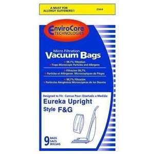 Eureka Paper Bag Style F&G 9 Pack Micro Filtration By Envirocare Repla 