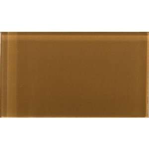  Lucente 3 x 6 Glossy Field Tile in Amber