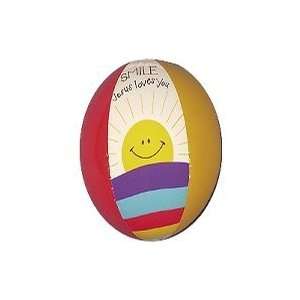  Beach Ball 13in Smile Jesus Loves You (Pack of 12) Pet 