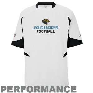  Reebok Jacksonville Jaguars White Lift Performance Crew 