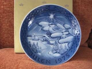 Grande Porcelain Copenhagen 1st Edition 1975 Plate MIB  