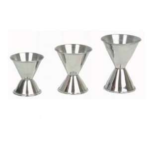  3 Piece Per Set of Stainless Steel Jiggers 0.5OZ 1OZ, 0 