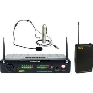   77 Wireless Microphone System with Headset Ch 1 Musical Instruments