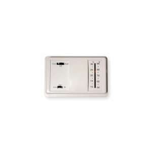  DAYTON 4PU47 Low V Thermostat,1H,1C,White