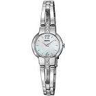 Seiko Ladies White Mother Of Pearl Dial Stainless Steel