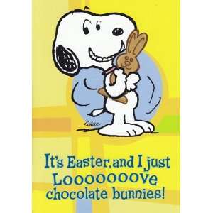   Easter, and I Just Looooove Chocolate Bunnies