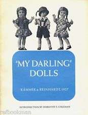 German Kammer Reinhardt Dolls Model Numbers   1927 Catalog Reprint 