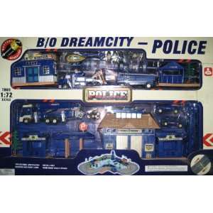  B/O Dreamcity Police Station Rescue Playset True 172 