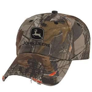  John Deere Realtree/Blaze HD Distressed Hat
