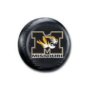 Missouri Tigers Black Spare Tire Cover 