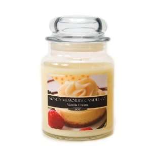  Mostly Memories Vanilla Cream 24 Ounce Lid Lites Soy 