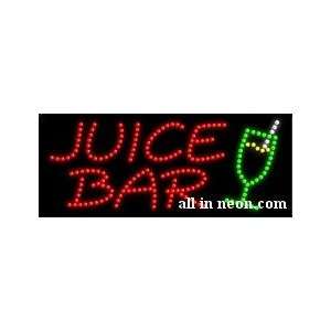  Juice Bar Business LED Sign