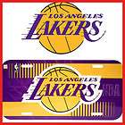 LA Lakers Car License Plate NBA Auto Accesories Pla​stic