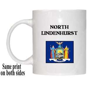  US State Flag   NORTH LINDENHURST, New York (NY) Mug 