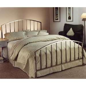 Lincoln Park Bed in Antique Pewter (Twin)   Low Price Guarantee 