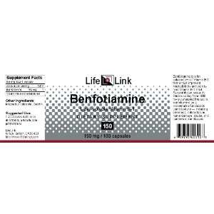  Life Link Benfotiamine 100caps [Health and Beauty] Health 