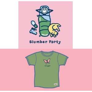 LIFE IS GOOD SLUMBER PARTY S/S CRUSHER TEE   GIRLS  Sports 