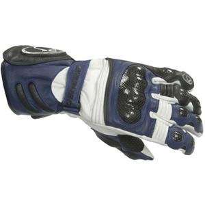  Fieldsheer Bullet Gloves   Large/Blue/White Automotive