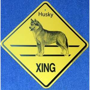  Siberian Husky   Xing Sign 