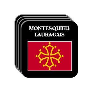  Midi Pyrenees   MONTESQUIEU LAURAGAIS Set of 4 Mini 