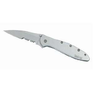 KERSHAW Pocket Knife Leek Serrated Linerlock 410 stainless 