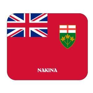  Canadian Province   Ontario, Nakina Mouse Pad Everything 