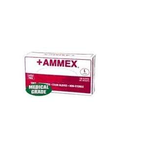 Ammex Vinyl Powdered Gloves, Medium, 100/bx  Industrial 