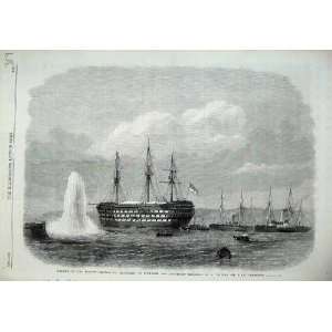  1869 Ships Excursion Plymouth Devonport Torpedo War