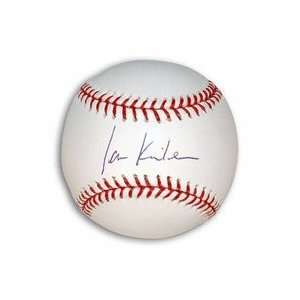 Ian Kinsler Autographed MLB Baseball 