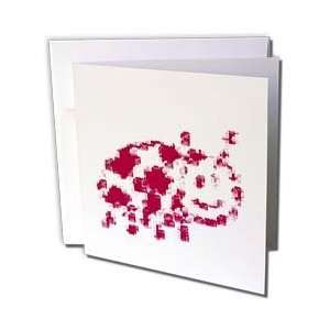   Ladybug  Insects  Nature Art   Greeting Cards 6 Greeting Cards with