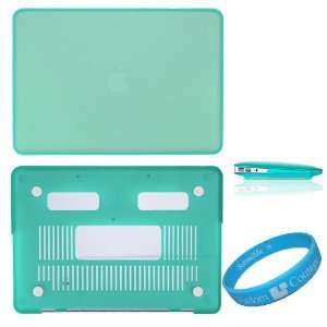  Satin Turquoise 2 Piece Durable Crystal Shield Protector 